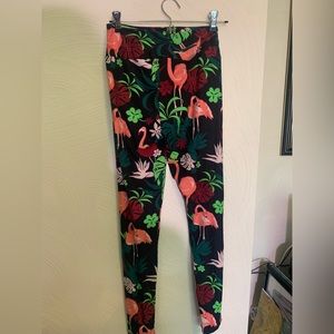 Tropical Flamingo LuLaRoe Leggings